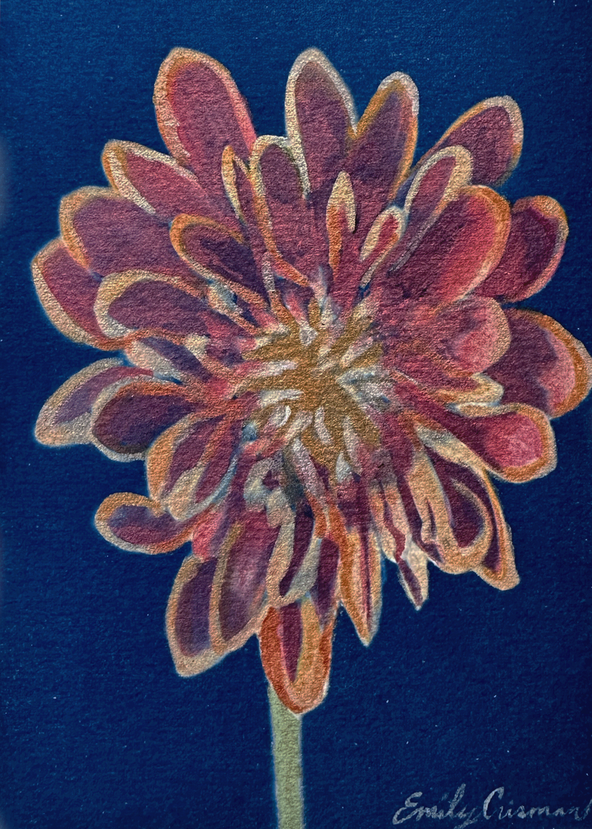 Chrysanthemum for November (Print)