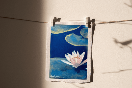 Waterlily for July, Print